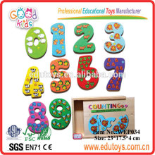 Math Educational Toy Wooden Number Puzzle